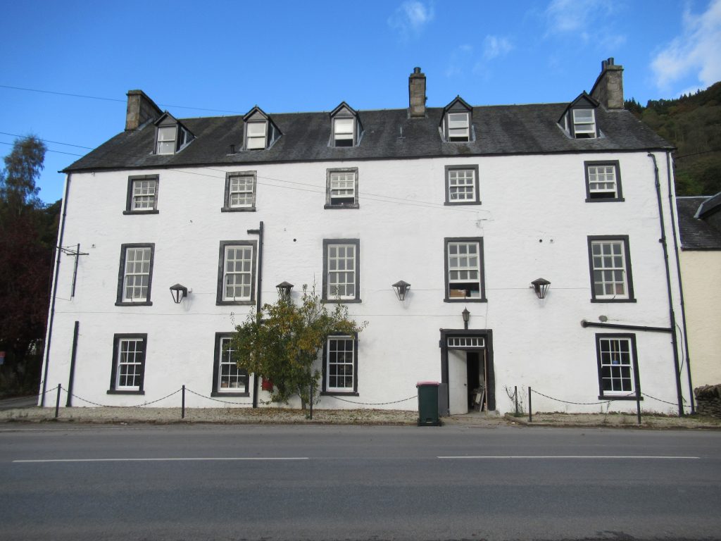 external photograph of The Weem Inn, Aberfeldy